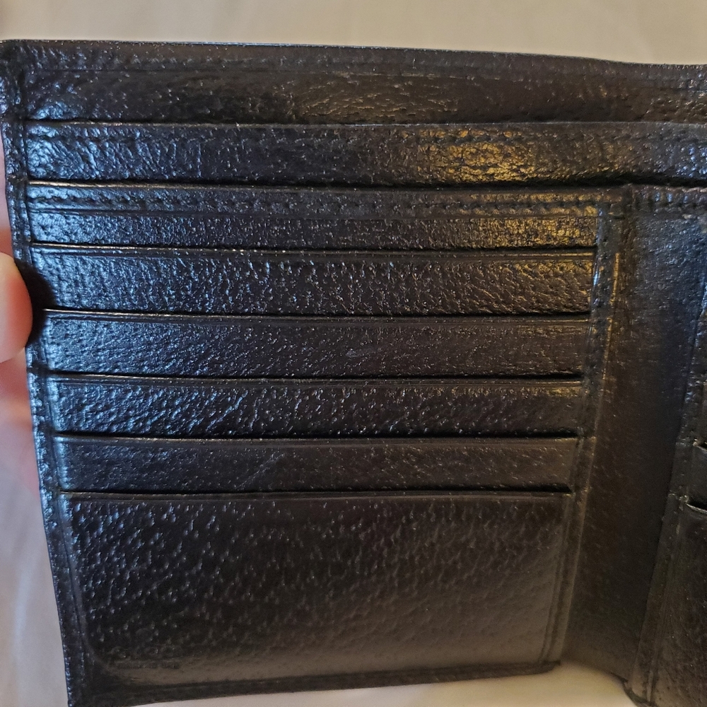 Gucci Jackie Black Canvas Bifold Wallet - Picture 7 of 14